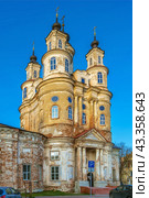 Church of Cosmas and Damian, Kaluga, Russia. Стоковое фото, фотограф Boris Breytman / Фотобанк Лори