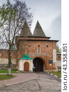 Zaraysk Kremlin, Russia (2021 год). Стоковое фото, фотограф Boris Breytman / Фотобанк Лори