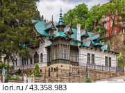 Chaliapin dacha, Kislovodsk, Russia (2021 год). Стоковое фото, фотограф Boris Breytman / Фотобанк Лори