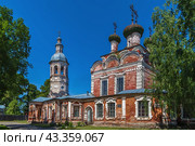 Church of the Resurrection of Christ, Ostashkov, Russia (2021 год). Стоковое фото, фотограф Boris Breytman / Фотобанк Лори