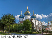 Trinity Lavra of St. Sergius, Sergiyev Posad, Russia (2021 год). Стоковое фото, фотограф Boris Breytman / Фотобанк Лори
