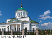 Okovetsky Cathedral, Rzhev, Russia (2022 год). Стоковое фото, фотограф Boris Breytman / Фотобанк Лори