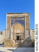 Chor-Bakr, Bukhara, Uzbekistan (2023 год). Стоковое фото, фотограф Boris Breytman / Фотобанк Лори