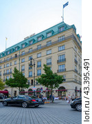 Отель Adlon Kempinski Berlin, Берлин (2018 год). Редакционное фото, фотограф Ольга Коцюба / Фотобанк Лори