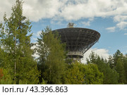 Радиотелескоп РТ-64 ТНА-1500к в Калязине. Тверская область. Толстоухово. (2020 год) Стоковое фото, фотограф Юлия Кутыгина / Фотобанк Лори