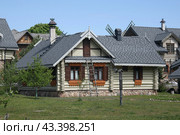 Guest houses. Ethno-cultural tourist complex "Nanosy Rest" (2024 год). Редакционное фото, фотограф Vadzim Yakubovich / Фотобанк Лори