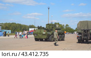 Russian infantry fighting vehicle. Worth the armament of the Russian Army (2018 год). Редакционное видео, видеограф Александр Прошкин / Фотобанк Лори