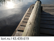 Wooden pier. Стоковое фото, фотограф Andrew_Swarga / Фотобанк Лори