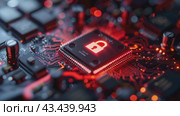 Cyber security and data protection on internet. virtual lock shield, secure access, encrypted connection. Password protected system and storage. Cybersecurity technology. Стоковое AI-видео, аниматор Ирина Михайличенко / Фотобанк Лори