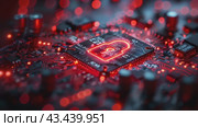 Cyber security and data protection on internet. virtual lock shield, secure access, encrypted connection. Password protected system and storage. Cybersecurity technology. Стоковое AI-видео, аниматор Ирина Михайличенко / Фотобанк Лори