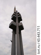 Телевизионная башня Жижков (2008 год). Редакционное фото, фотограф Сергей Данилов / Фотобанк Лори