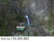 Сочи в апреле, Змейковский водопад. Стоковое фото, фотограф Александр Карпенко / Фотобанк Лори