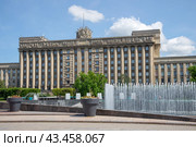 Дом Советов на Московской площади. Санкт-Петербург (2024 год). Редакционное фото, фотограф Анна Карасева / Фотобанк Лори