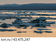 Ледяные пейзажи острова Врангеля. Стоковое фото, фотограф Николай Гернет / Фотобанк Лори