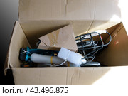 Bicycle in a box. Стоковое фото, фотограф Александр Малышев / Фотобанк Лори