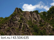 Германия, долина реки Рейн. Скалистые берега Рейна (2012 год). Стоковое фото, фотограф Irina Kruskop / Фотобанк Лори