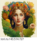 Селена 3. Стоковое AI-изображение, AI-художник Карина Волкова / Фотобанк Лори