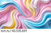 Whirlwinds of multi-colored colors of an abstract background. Стоковое AI-изображение, AI-художник Юрий Поздников / Фотобанк Лори