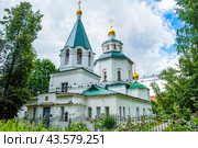 Церковь Похвалы Пресвятой Богородицы (Нижний Новгород) (2024 год). Редакционное фото, фотограф Илья Старков / Фотобанк Лори