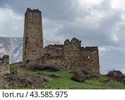 Эгикхал. Село в Ингушетии. (2024 год). Стоковое фото, фотограф Константин Яковлев / Фотобанк Лори