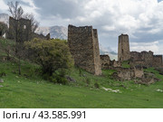 Эгикхал. Село в Ингушетии. (2024 год). Стоковое фото, фотограф Константин Яковлев / Фотобанк Лори