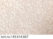 Macro plastic foam texture in white. Selectiv focus. Стоковое фото, фотограф Zakharova Natasha / Фотобанк Лори