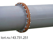 Фланец и труба. Flanges,pipe connection with flange. Стоковое фото, фотограф Татьяна Д / Фотобанк Лори