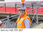 Матрос Балтийского Флота России (2024 год). Редакционное фото, фотограф Юрий Шурчков / Фотобанк Лори