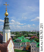 Город Томск. Вид на город с Воскресенской церкви (2024 год). Редакционное фото, фотограф Цибаев Алексей / Фотобанк Лори