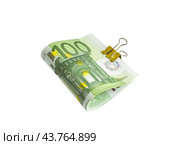 Евро купюры на белом фоне. Euro banknotes money. Стоковое фото, фотограф Татьяна Д / Фотобанк Лори