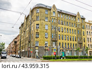 Загородный проспект, дом 66. Санкт-Петербург. Россия (2024 год). Редакционное фото, фотограф E. O. / Фотобанк Лори