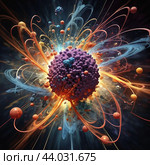 Illustration pattern, abstraction. Стоковое AI-изображение, AI-художник Алексей Сабадырь / Фотобанк Лори