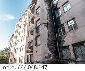 Комплекс общежитий Красной профессуры на улице Большая Пироговская, дом 51 в Москве. Редакционное фото, фотограф Константин Григорьев / Фотобанк Лори