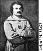 Honore de Balzac, 1799 - 1850, French novelist, playwright, literary and art critic, essayist, journalist and publisher. Стоковое фото, фотограф Константин Тимофеев / Фотобанк Лори