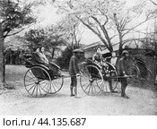 Rickshaws in Japan. Стоковое фото, фотограф Константин Тимофеев / Фотобанк Лори