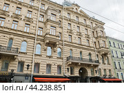 Улица Малая Морская, дом 14. Санкт-Петербург (2024 год). Редакционное фото, фотограф E. O. / Фотобанк Лори