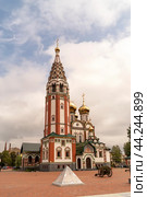 Вид на храм всех святых в городе Гусев (2024 год). Редакционное фото, фотограф Aleksandr Kovenant / Фотобанк Лори