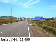 Автоматический пункт весового контроля (2024 год). Стоковое фото, фотограф Валерий Митяшов / Фотобанк Лори