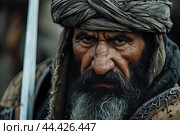 Relentless Ancient Persian nomad warrior. Generate ai. Стоковое AI-изображение, AI-художник Иван Рябоконь / Фотобанк Лори