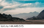 mountains in the desert Egypt (2018 год). Стоковое фото, фотограф Артем Курутин / Фотобанк Лори