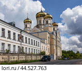 Собор Андронниковской иконы Божией Матери в Вышневолоцком Казанском монастыре. Вышний Волочёк. 2024 год (2020 год). Стоковое фото, фотограф Юрий Кирсанов / Фотобанк Лори
