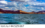 Crimea. View of Koktebel Bay and the Karadag mountain range. (2022 год). Стоковое фото, фотограф Анна Кривицкая / Фотобанк Лори