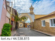 Gates of the old city. Evpatoria, Republic of Crimea 2022. Редакционное фото, фотограф Анна Кривицкая / Фотобанк Лори