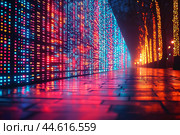 Виртуальный мир. Стоковое AI-изображение, AI-художник Щеголева Ольга / Фотобанк Лори