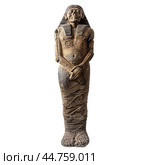 Ancient egyptian sarcophagus isolated on transparent background. Стоковое AI-изображение, AI-художник Иван Рябоконь / Фотобанк Лори