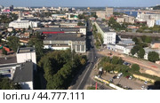Вид сверху на Канавинский район Нижнего Новгорода (2024 год). Стоковое видео, видеограф Элина Гаревская / Фотобанк Лори