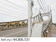 Староволжский мост. Тверь. Россия. Редакционное фото, фотограф E. O. / Фотобанк Лори