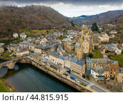 French medieval village Estaing. Стоковое фото, фотограф Яков Филимонов / Фотобанк Лори