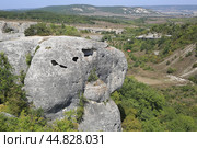 Пещерные города Крыма. Эски-Кермен (2024 год). Стоковое фото, фотограф Яна Королёва / Фотобанк Лори