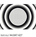 Circular Shaded Effect Simulating Layering. Стоковая иллюстрация, иллюстратор Roman Dekan / PantherMedia / Фотобанк Лори
